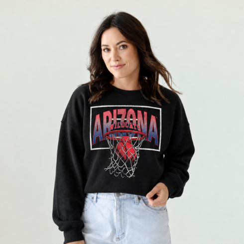 Arizona Shadow Swoosh Cropped Longsleeve