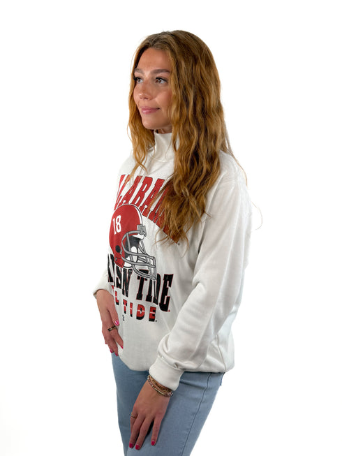 Alabama Murray Hippie Oversized Mockneck