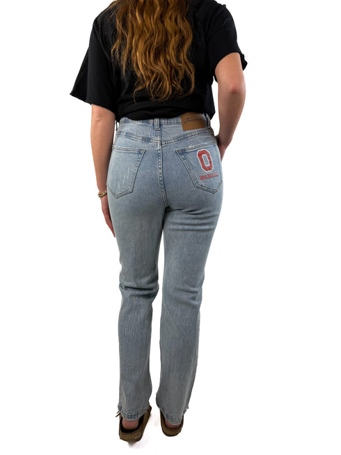 Ohio State Ritz Repeat Denim Jean Bottoms