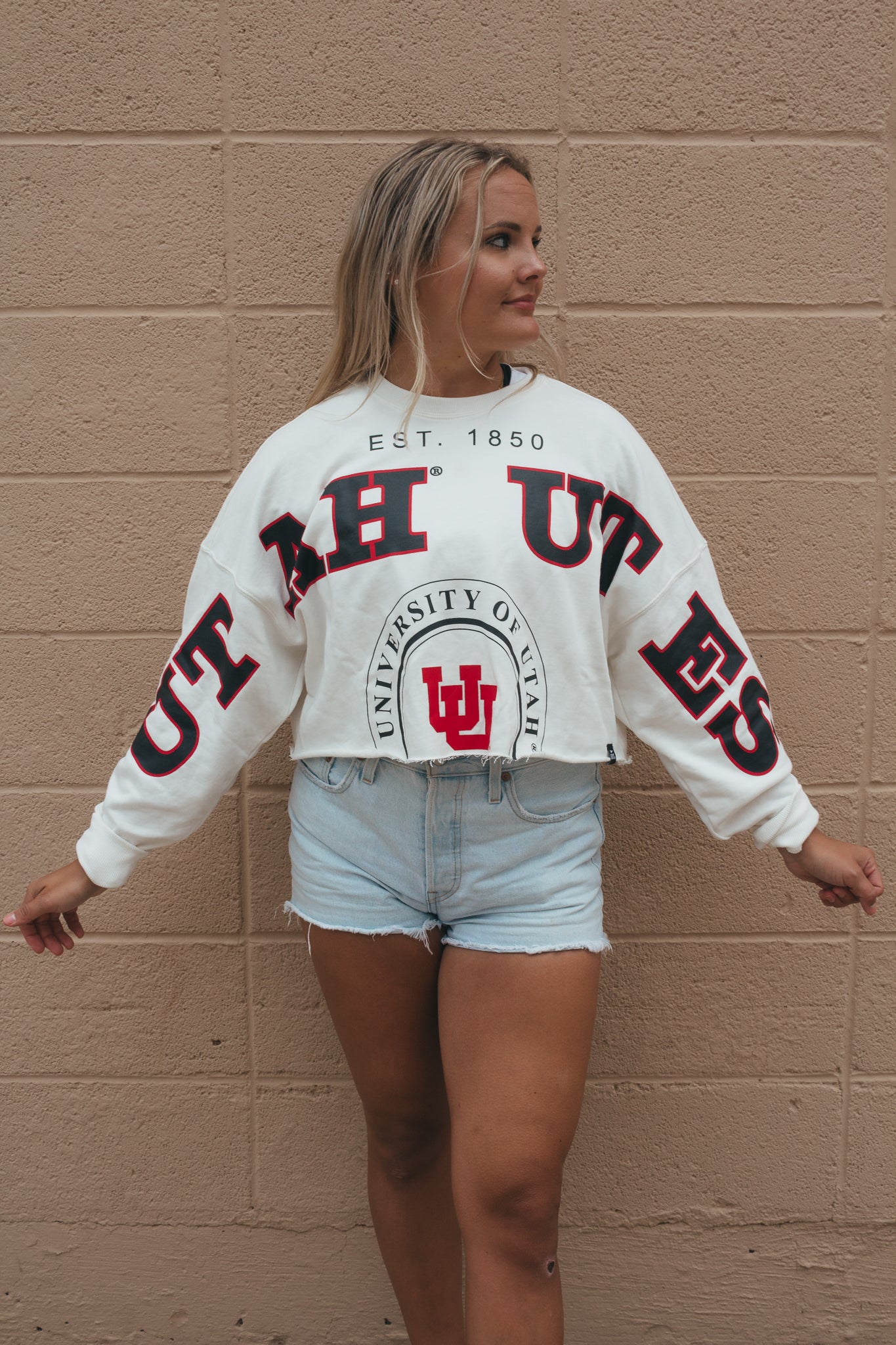 Utah Phipps Cropped Longsleeve Crew