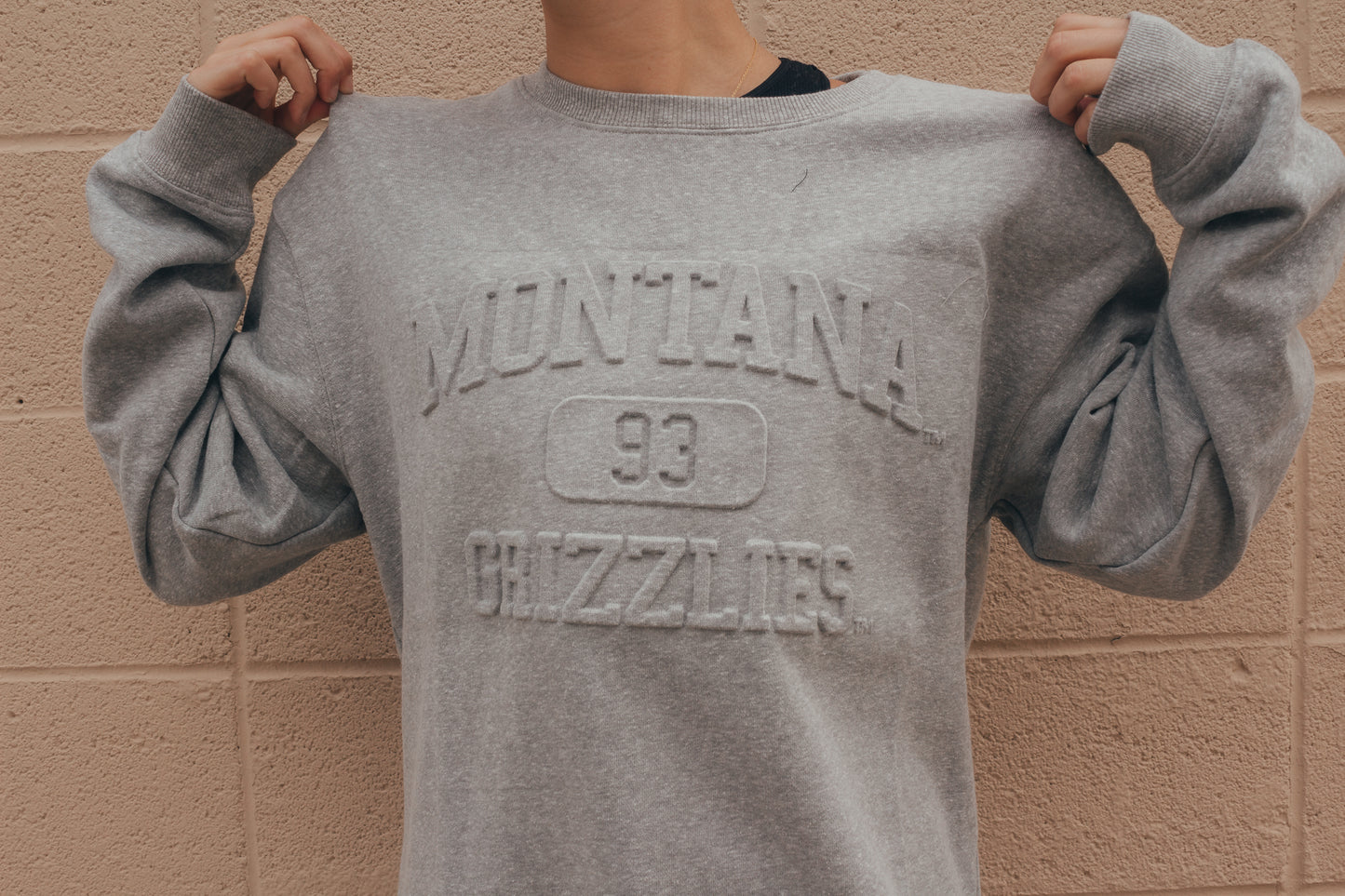 Montana Vintage 81 Heather Grey Crew