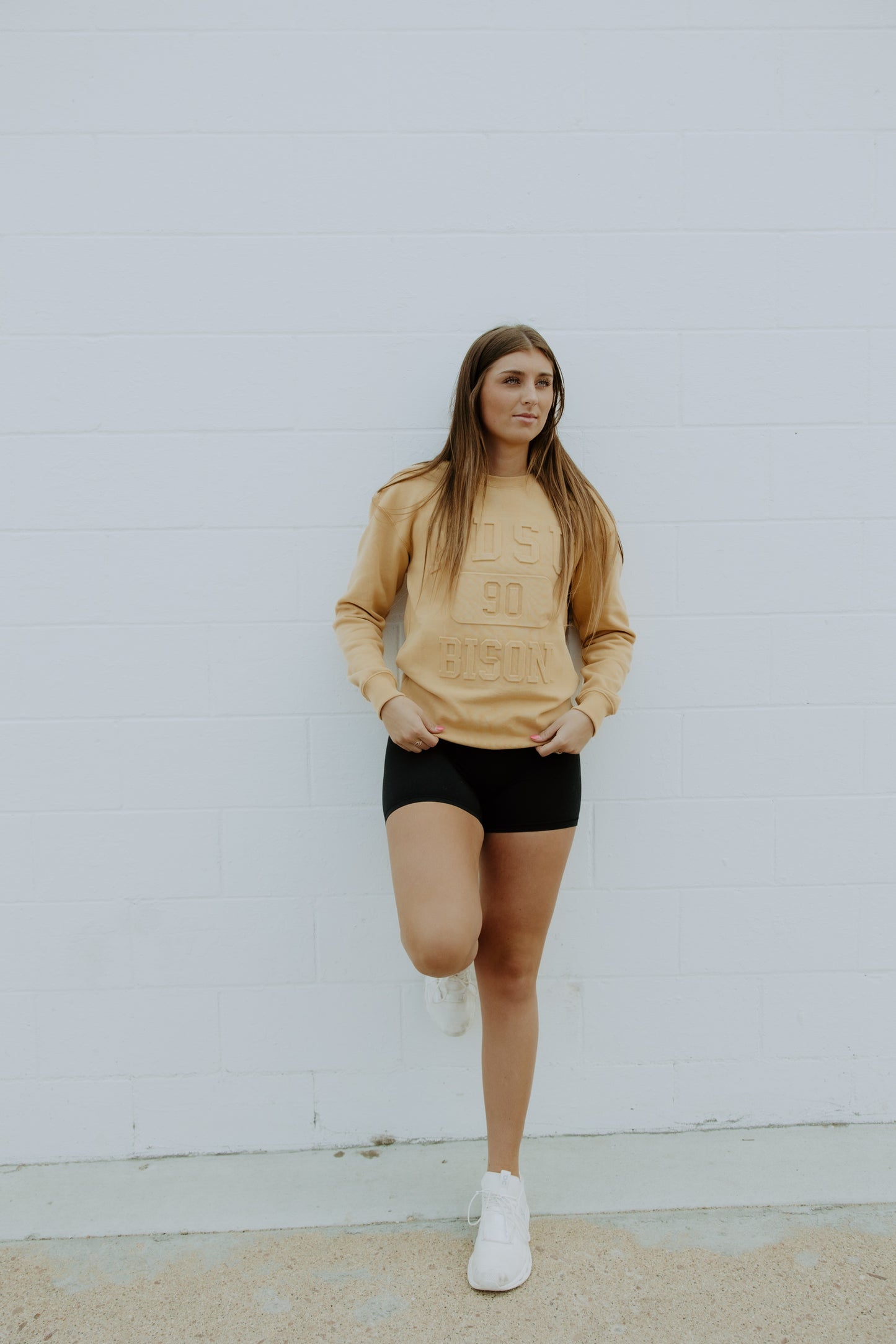 NDSU Vintage 81 Old Gold Fleece Crew