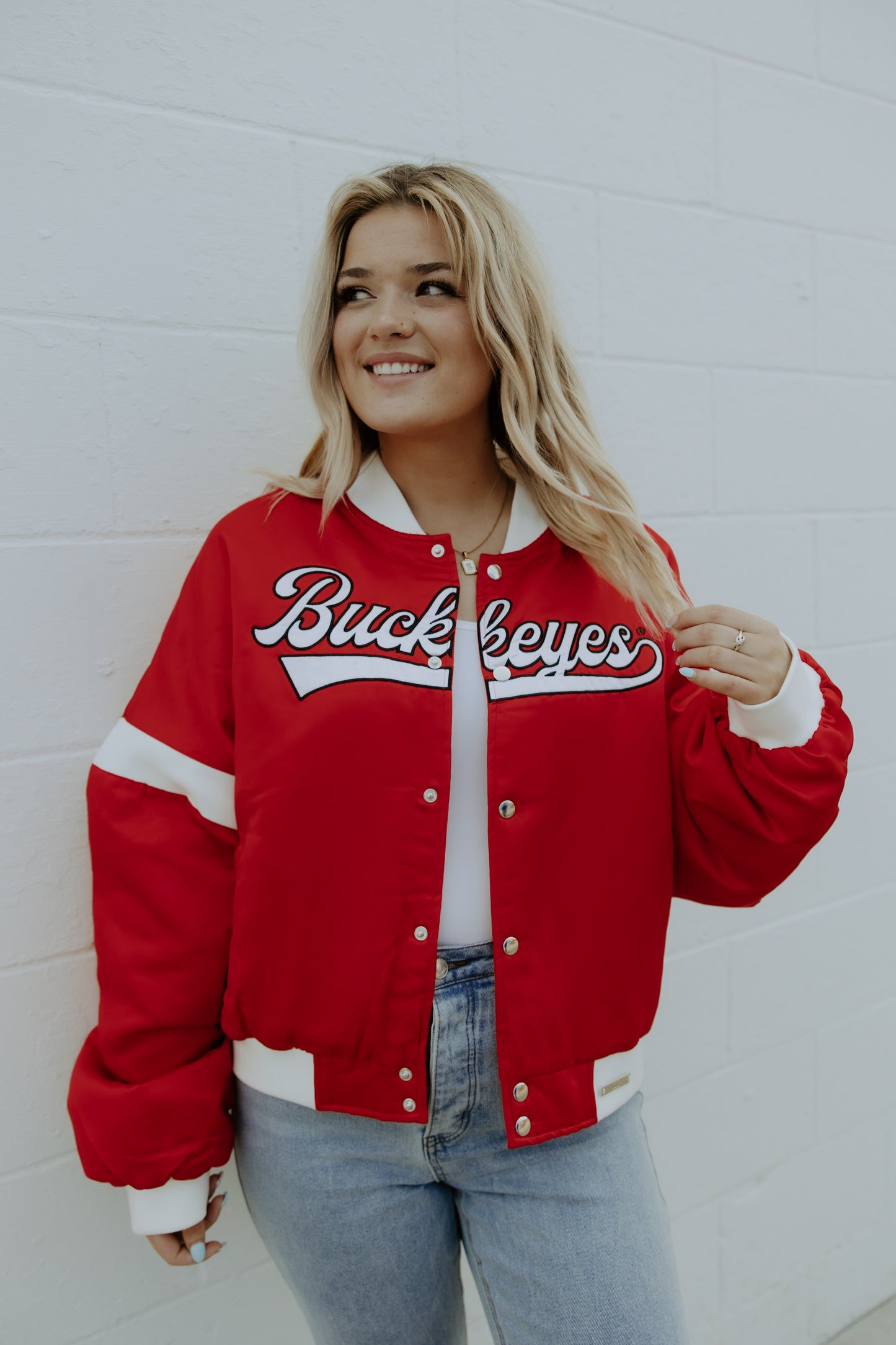 Ohio State Miles Swipe Varsity Jacket
