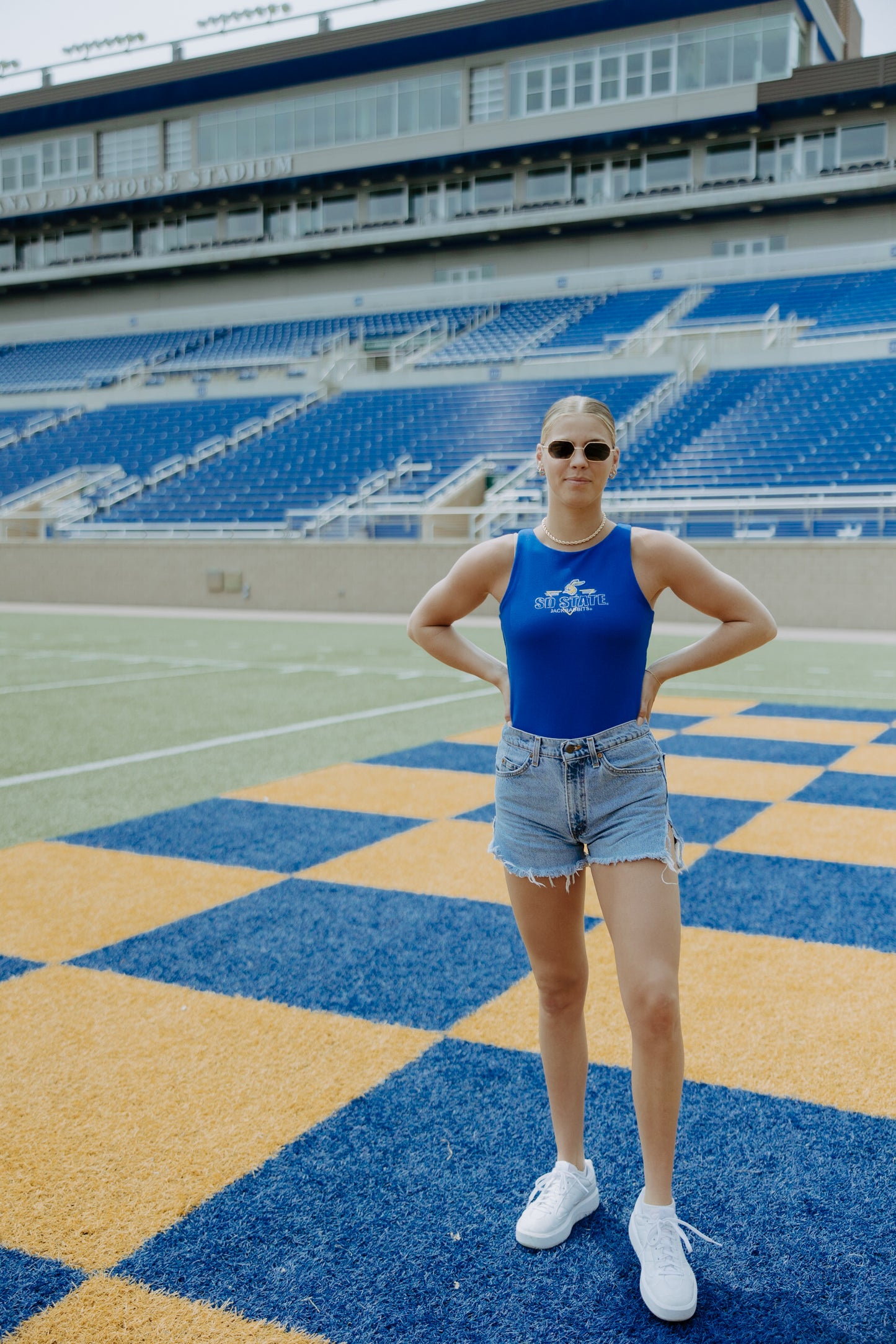 SDSU Fitz Small Triangle Bodysuit