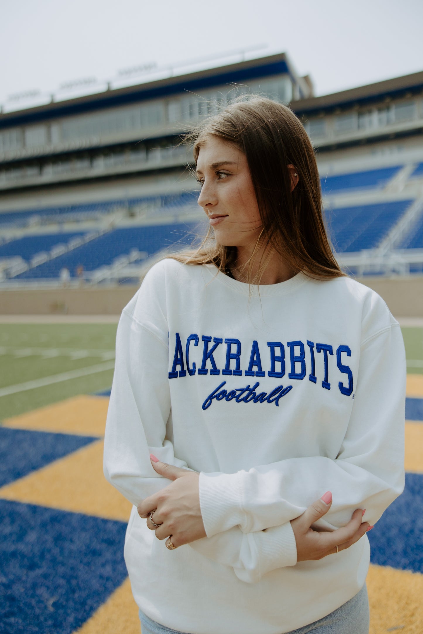 SDSU Tebow Raised Fleece Crew