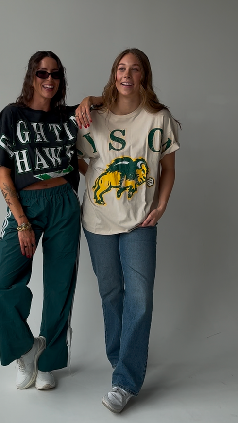 NDSU Southern Split OS Band Tee