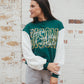 NDSU Owens Oversized Outline Colorblock Crew