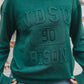 NDSU Vintage 81 Emerald Fleece Crew
