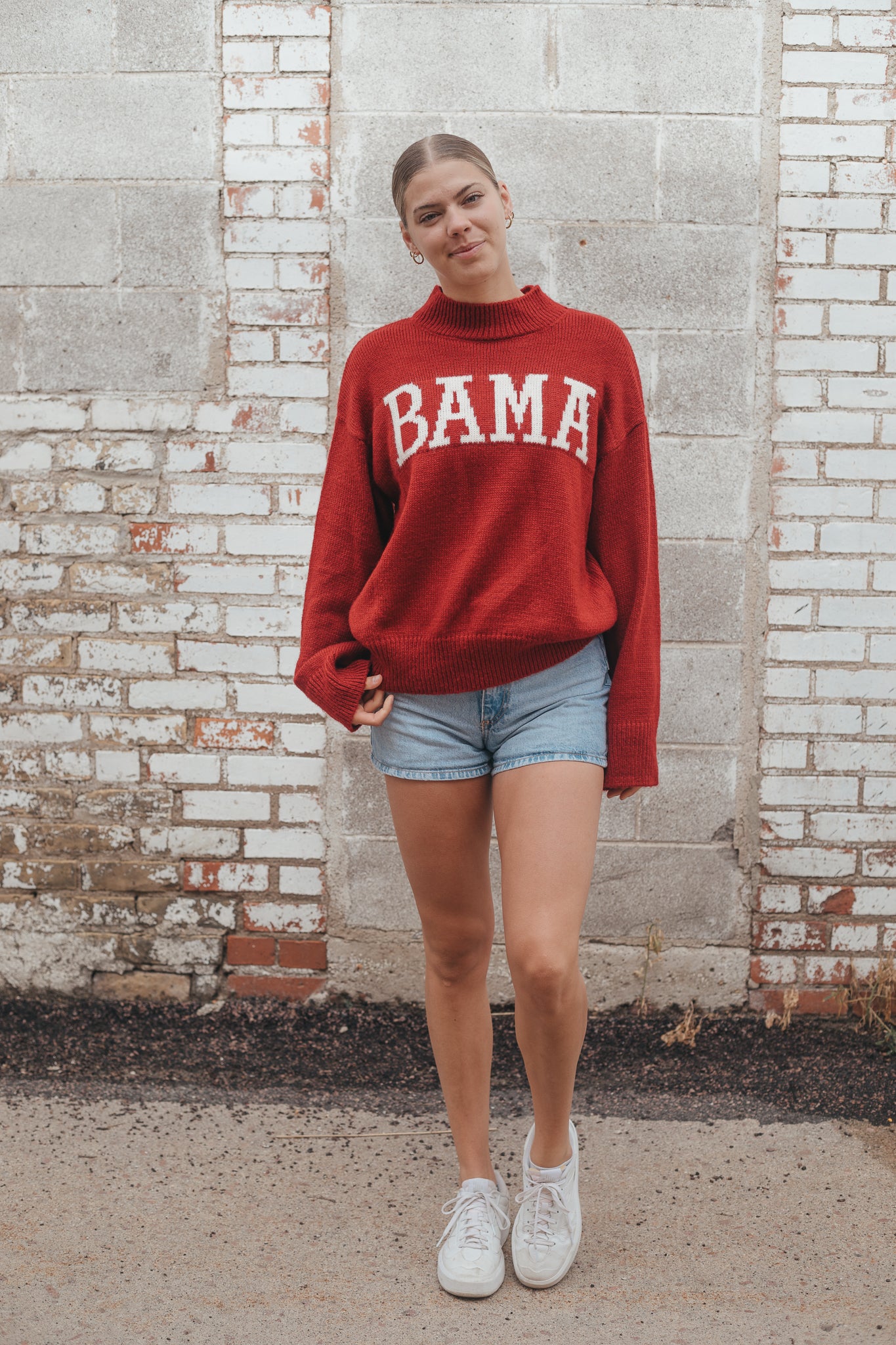 Alabama Varsity Turtleneck Sweater