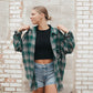 Michigan State Meyer Mascot Oversized Plaid