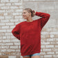 Utah Vintage 81 Red Crew