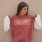 ISU Owens Oversized Colorblock Crew