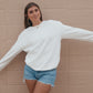 ISU Lawrence Leather Letters Fleece Crew