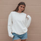 ISU Lawrence Leather Letters Fleece Crew