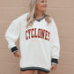 ISU Allen Chenille Varsity V-Neck Pullover