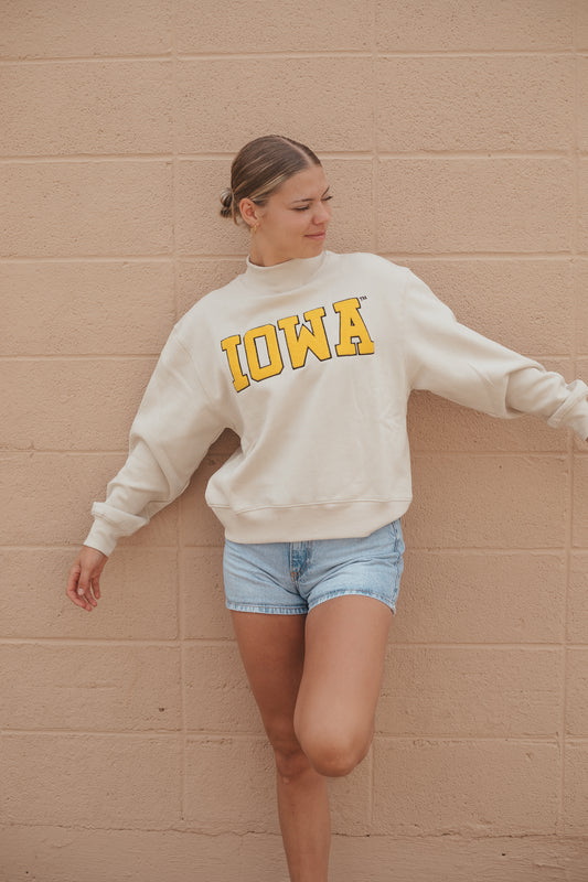 Iowa Chenille Mockneck
