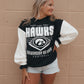 Iowa Lance Diamond Color Block Crew