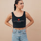 Nebraska Eddy Logo Cropped Tank