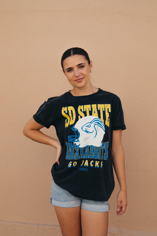 SDSU Murry Hippie Helmet Black T-shirt