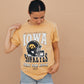 Iowa Murray Hippie Helmet Old Gold T-Shirt