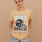 Iowa Murray Hippie Helmet Old Gold T-Shirt