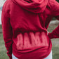 Alabama Tonal Puff Crimson Fleece Zip-Up
