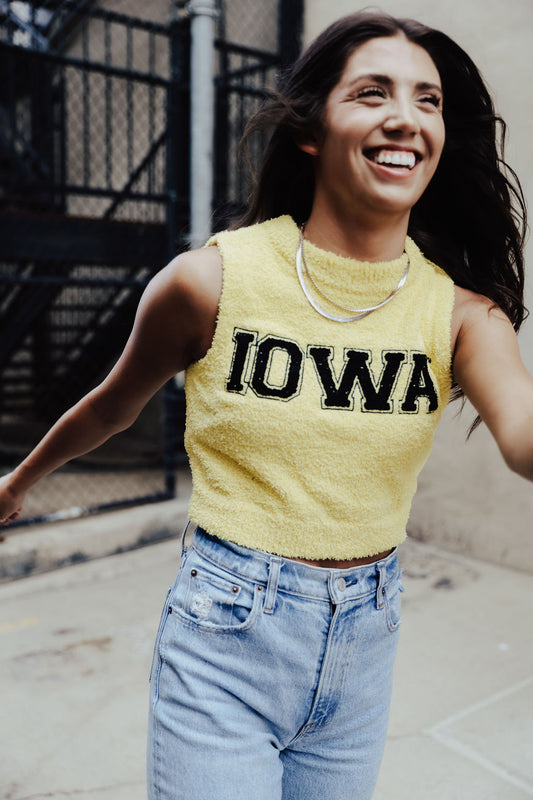 Iowa Chenille Sweater Tank