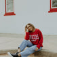 Nebraska Tebow Raised Embroidery Crew