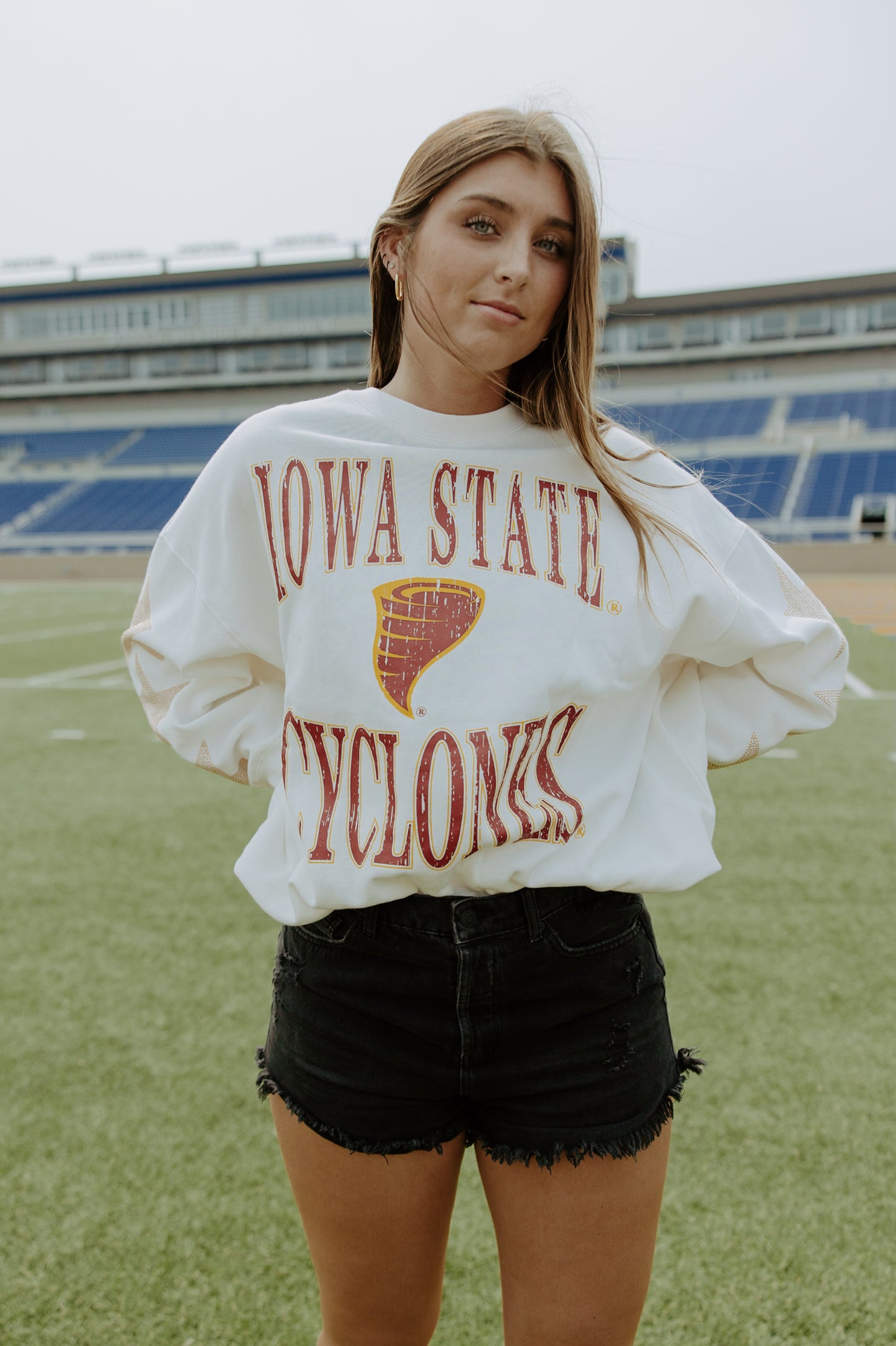 ISU Wynn Star Sleeve Fleece Crew