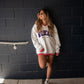 Arizona Allen Chenille Varsity V-Neck Pullover