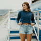 Auburn College Line Fleece Crew