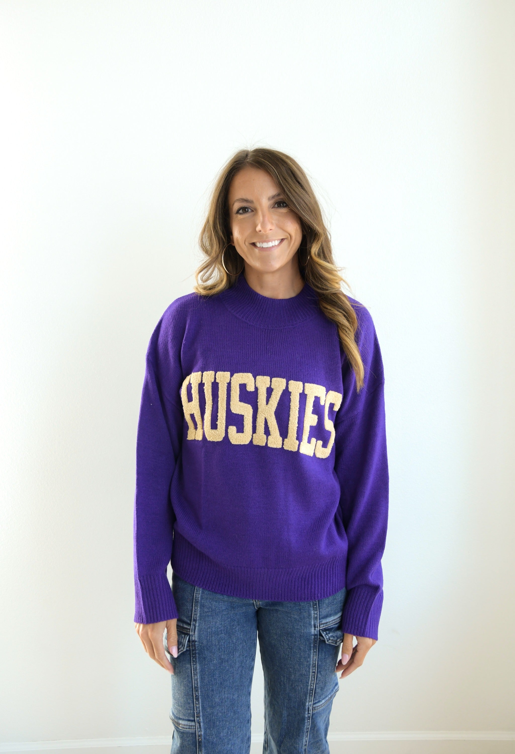 Washington Varsity Turtleneck Sweater – Gameday Social Apparel
