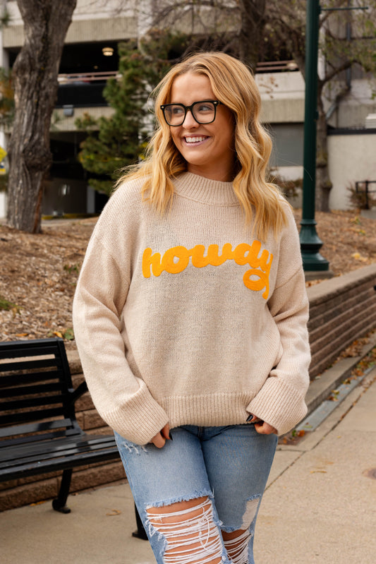Howdy Sweater