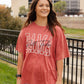 Alabama Owens Oversized Crimson Band T-shirt