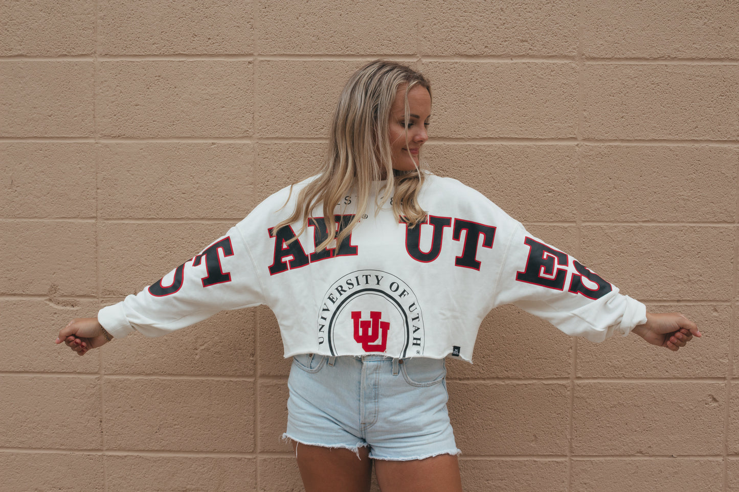 Utah Phipps Cropped Longsleeve Crew