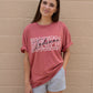 Indiana Owens Oversized Outline Band Tee