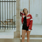 ISU Miles Swipe Satin Varsity Jacket