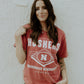 Nebraska Lance Diamond Football T-Shirt