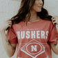 Nebraska Lance Diamond Football T-Shirt