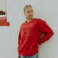 Nebraska Vintage 81 Red Crew
