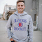 Rangers Wynn Heather Unisex Grey Fleece Hoodie