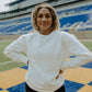 SDSU Lawrence Leather Letters Fleece Crew