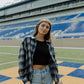 SDSU Meyers Varsity Oversized Plaid