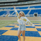 SDSU Phipps Split Sleeve Cropped Crew