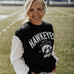 Iowa Taylor Triangle Color Block Fleece Crewneck