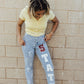 ISU Printed Denim Jeans