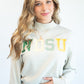 NDSU Texas Embroidery Cropped Mockneck