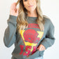 ISU Elway Triangle Unisex Fleece Crewneck
