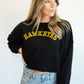 Iowa Velvet Elvis Cropped Crewneck