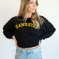 Iowa Velvet Elvis Cropped Crewneck